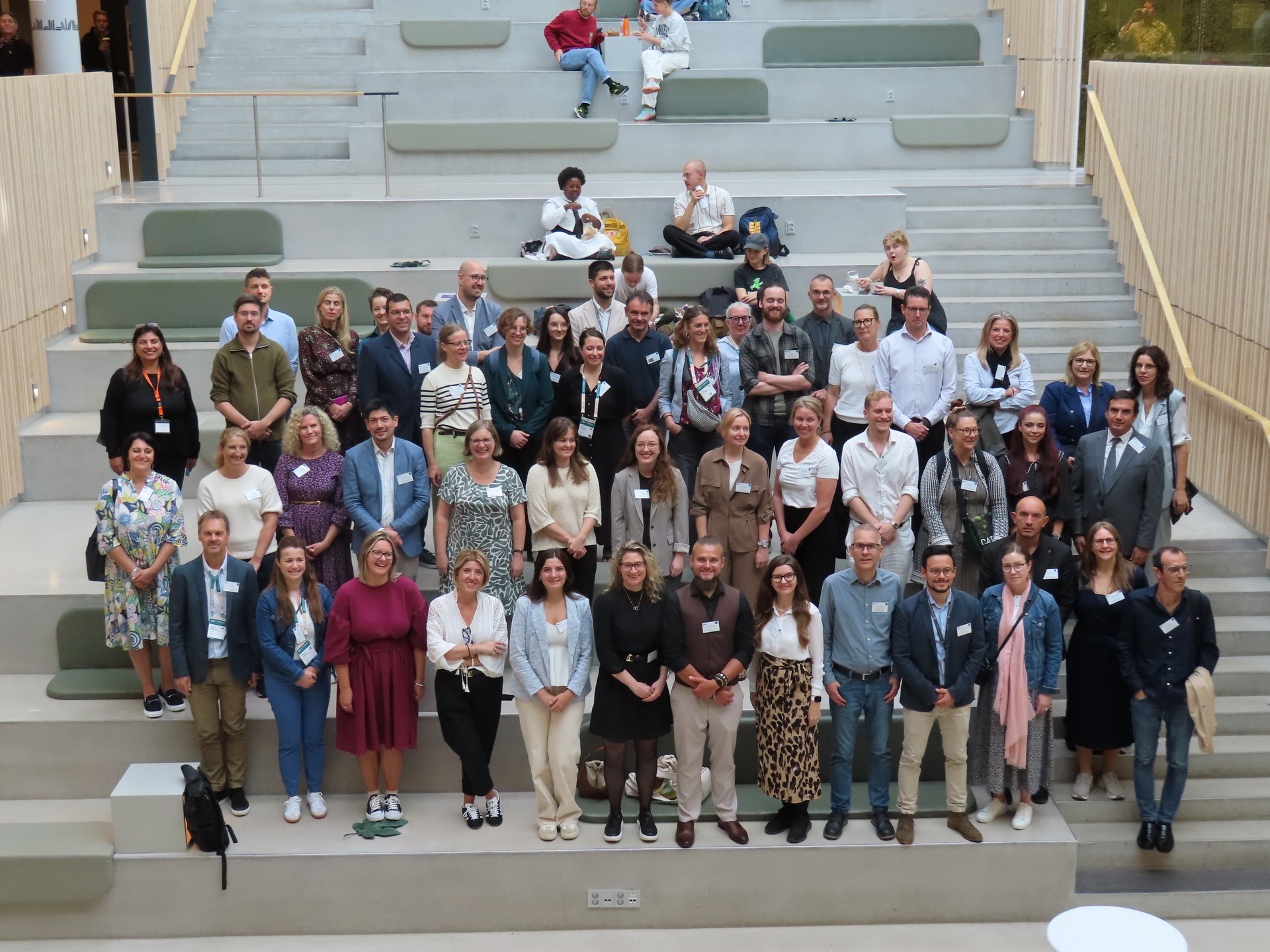 Gruppenfoto von der Veranstaltung des ESCI Champions
